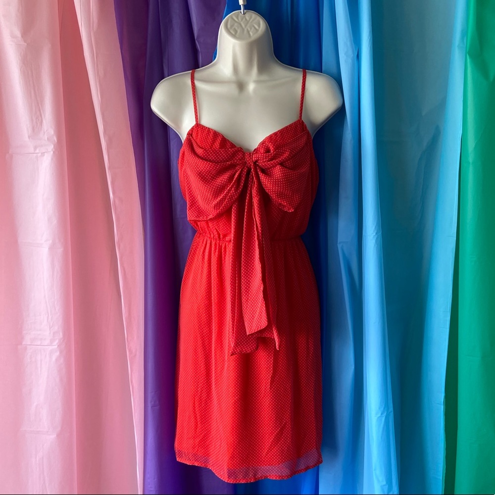 Pink Owl Apparel Bow Dress